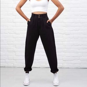 Lucy & Yak Oversized High Rise Waist Cargo Pant 28